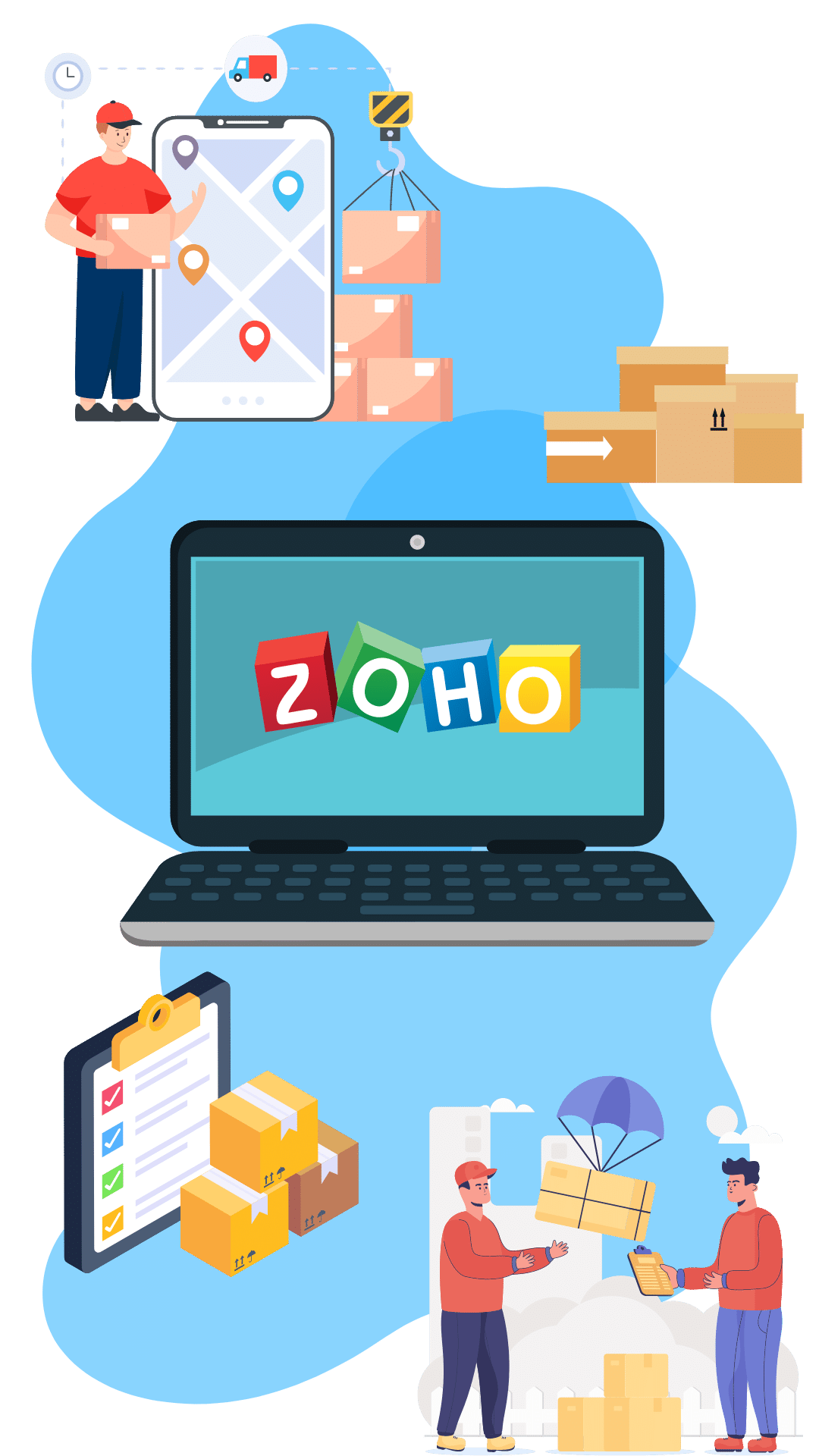 Zoho Програмне забезпечення для управління запасами