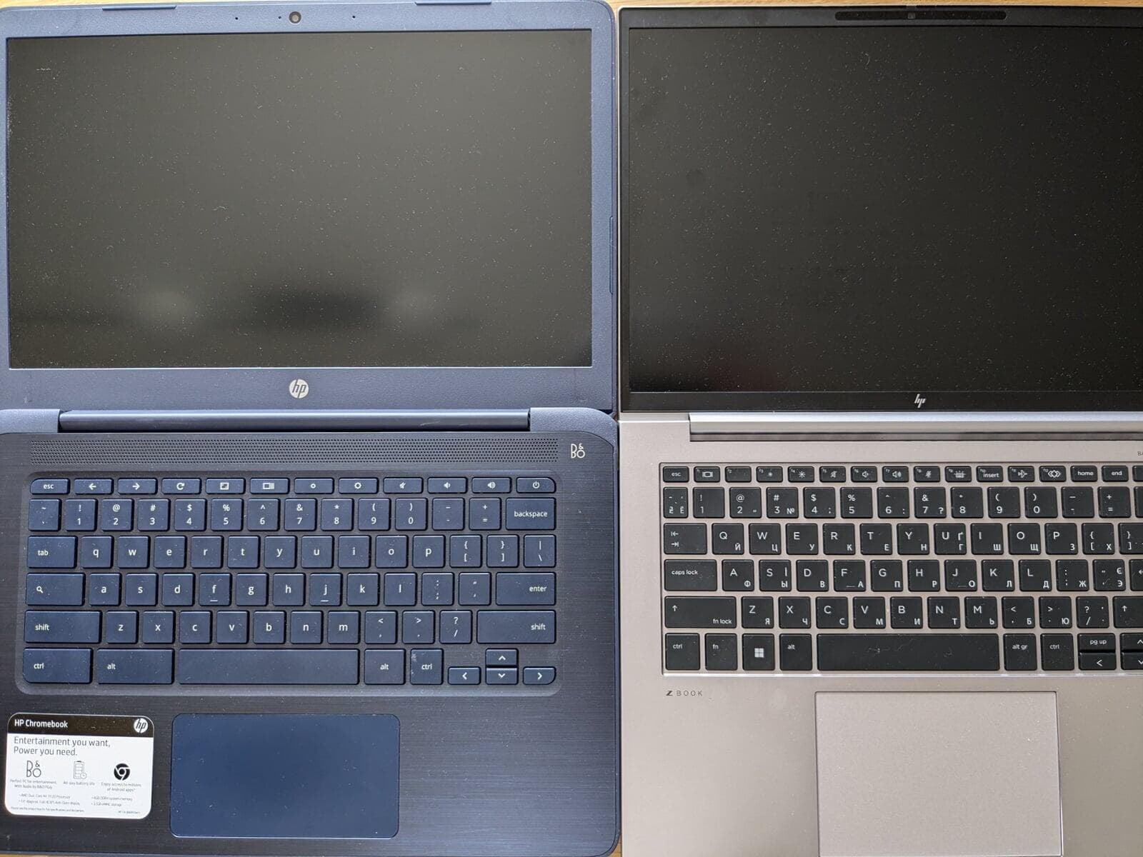  HP ZBook FireFly 14 G10A vs HP Chromebook 14-db0043wm