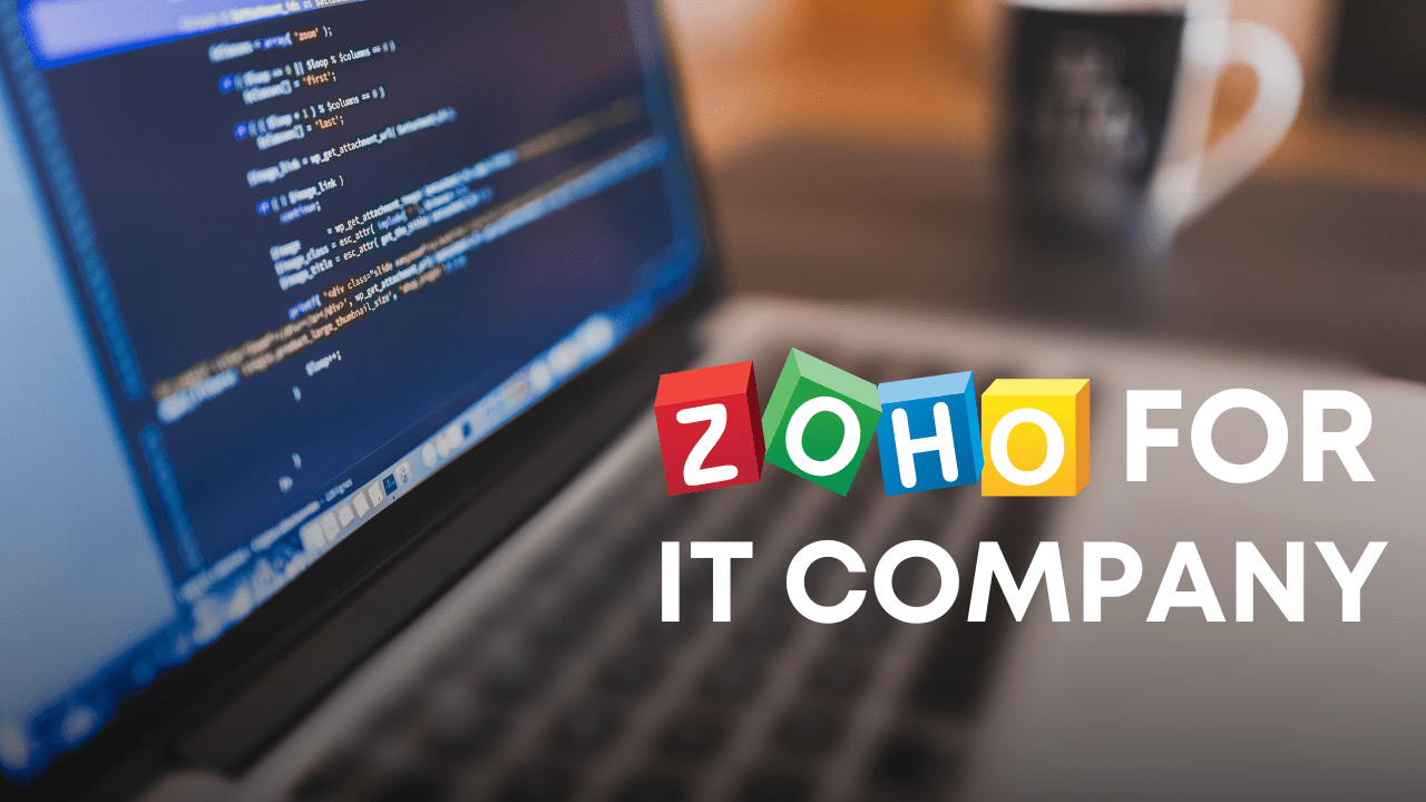 Zoho для IT-компанії розробка програмного забезпечення