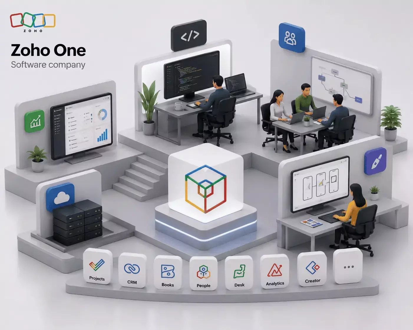 Zoho one компанія, що займається програмним забезпеченням