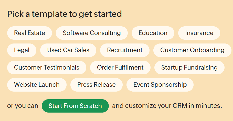 best CRM for small and medium businesses